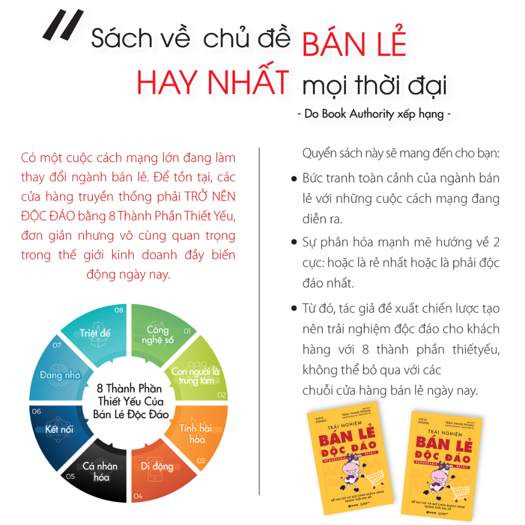 Sách - Trải Nghiệm Bán Lẻ Độc Đáo - Để Thu Hút Và Giữ Chân Khách Hàng Trong Thời Đại Số