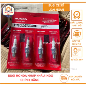 Bugi vỉ xe số xe ga, Bugi chân ngắn và chân dài hàng Indo cao cấp THÙY LINH TOOLS