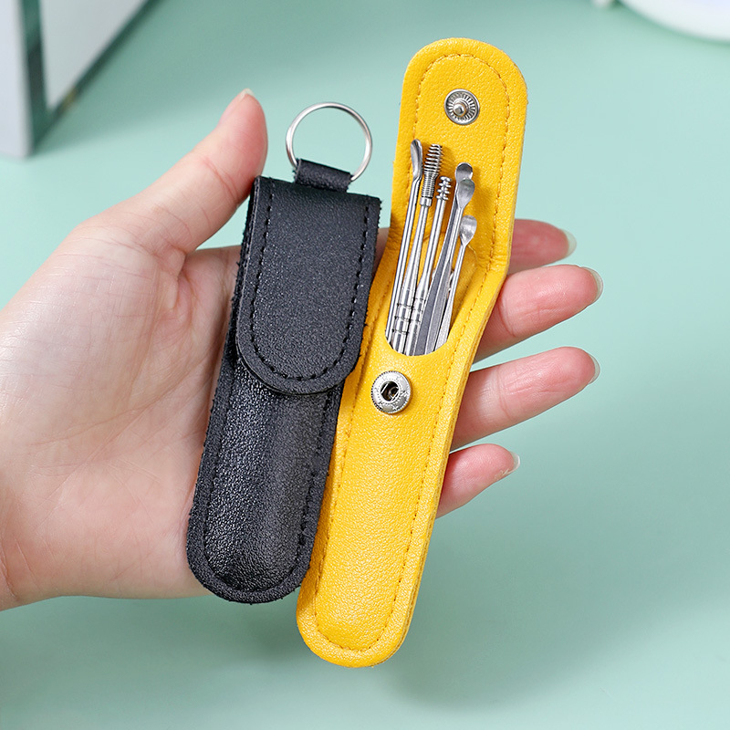 Bộ Móc Tai Inox Thép Cao Cấp Chuyên Dụng ( Có Hộp Đựng Dụng Cụ Lấy Ráy ...