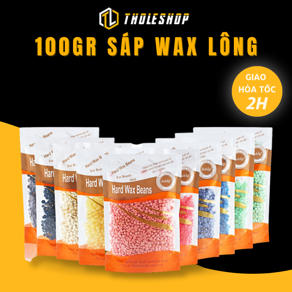 Sáp wax lông nóng hạt đậu 100g giúp tẩy tế bào chết cho da - cho da ...