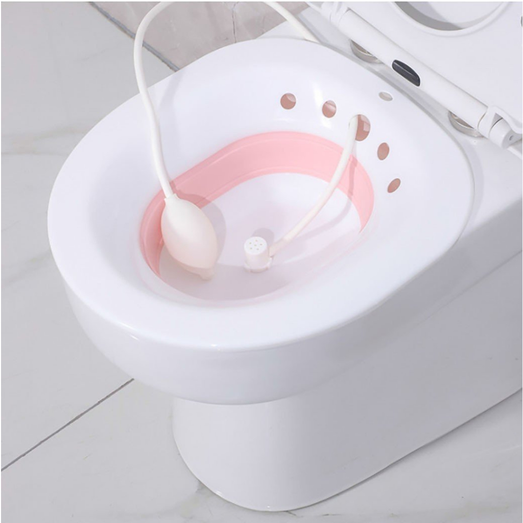 CHẬU XÔNG RỬA VÙNG KÍN GẤP GỌN CHO BÀ BẦU, MẸ MỚI SINH