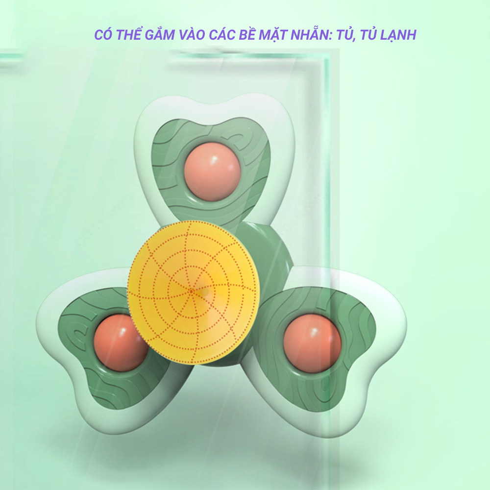 Đồ Chơi Con Quay Spinner Hình Côn Trùng Ốc Sên Con Bướm Con Ong Đầy Màu Sắc Vui Nhộn Cho Bé  - Đồ Chơi Cho Bé PUKAPI