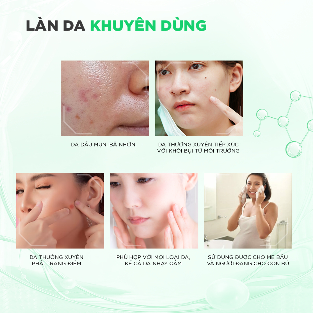 Sữa Rửa Mặt Oribe Dưỡng Ẩm Dịu Nhẹ Cho Da Mụn Dưỡng Trắng Da Thu Nhỏ Lỗ Chân Lông Kiềm Dầu Và Làm Sạch Da - 50g