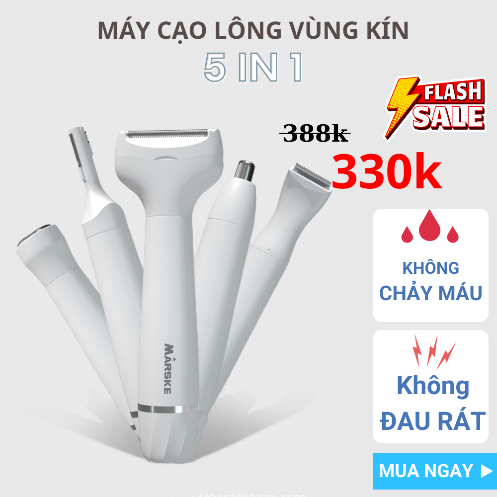 Máy cạo lông vùng kín Xiaomi: Sự lựa chọn hoàn hảo cho chăm sóc cá nhân