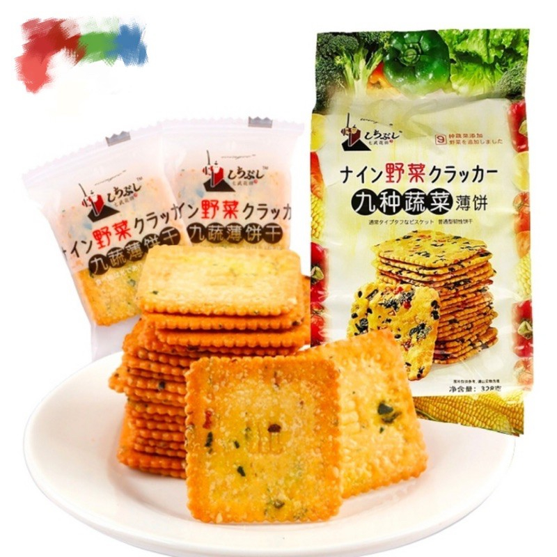 Bánh quy rau củ ít đường Wingo gói 328gr | Shopee Việt Nam