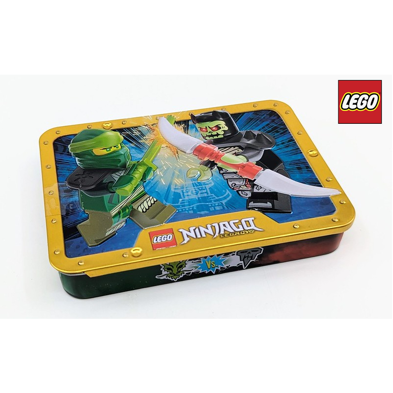 Lego Ninjago Legacy Lloyd Vs Bone Warrior Metal Box Limited Edition Set 112325 Phiên Bản