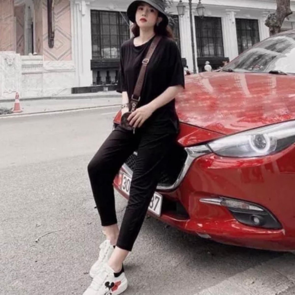 Sét Bộ Đẹp Sang Chảnh Chất Tăm Li Dày Dặn ESHOP Đồ Bộ Nữ Mặc Nhà Bigsize Quần Dài Ống Rộng Có Túi Đẹp Dễ Thương TL01