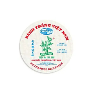 Bánh tráng tròn truyền thống Hiệu Ba Cây Tre 250g Size 22cm - Hàng chất lượng chuẩn nhập khẩu