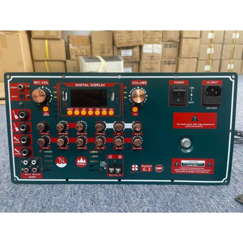 Mạch loa kéo công suất lớn H6300 nguồn 42V NHẬP KHẨU Blutooth 6.3 mới ...