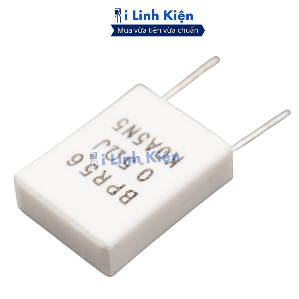Điện trở sứ 5W 0.05R-0.5R 5% BPR56 chân đứng ilinhkien