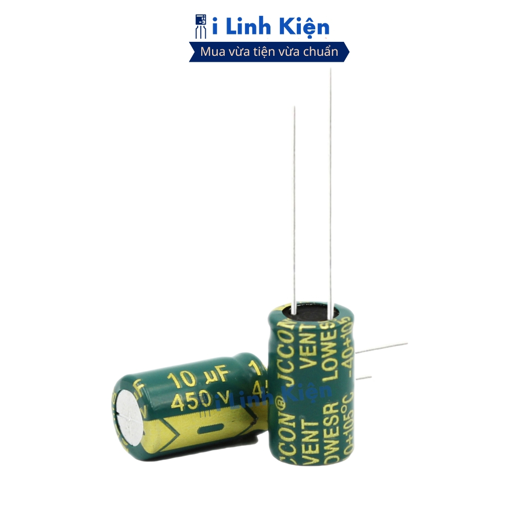 Tụ hóa 4.7UF 10UF 450V chính hãng đảm bảo chất lượng ilinhkien.