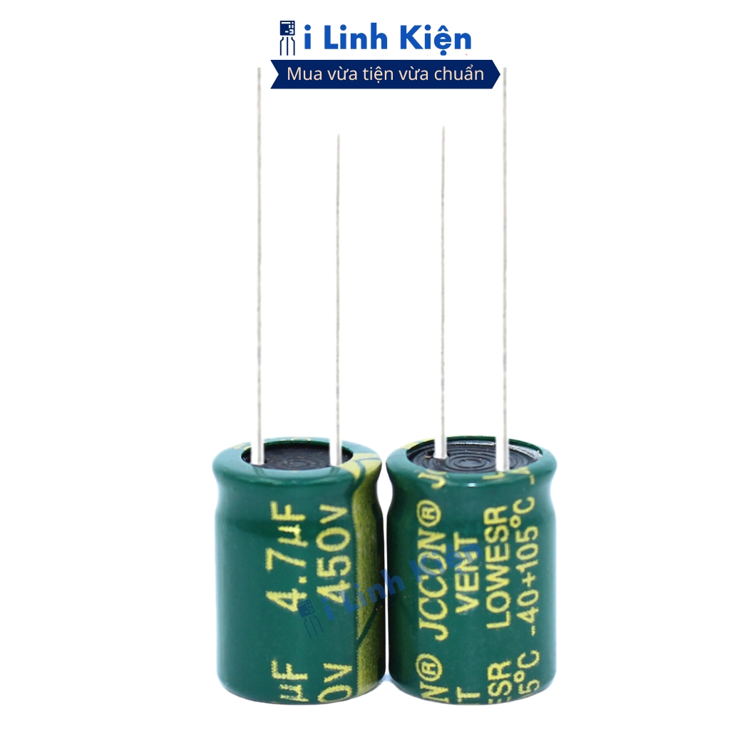 Tụ hóa 4.7UF 10UF 450V chính hãng đảm bảo chất lượng ilinhkien.