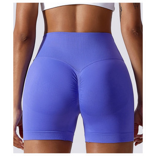 Quần Đùi Nữ Thể Thao Tập Gym, Yoga Cạp V Chun Mông Dệt Kim Co Giãn Thấm Hút Cao Cấp(mã chun627)