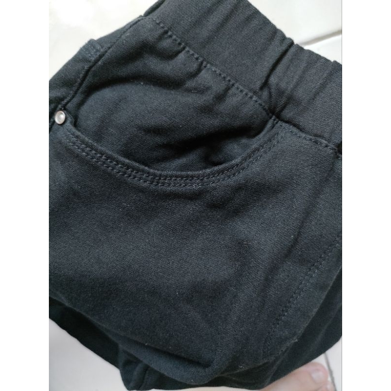 (Sale) Quần jean đen ống loe bé gái - dư xịn