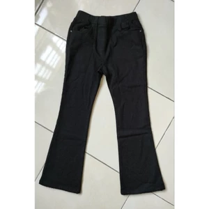Quần jean đen ống loe bé gái - dư xịn