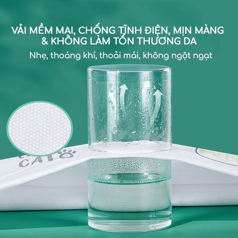 Bộ chăn ga vỏ gối du lịch dùng 1 lần SPORTY vải không dệt mềm mại, không mùi, không màu