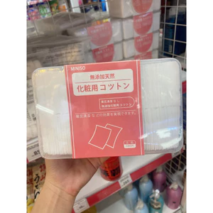 Bông tẩy trang Miniso 1000 miếng [Hỏa Tốc Hà Nội]