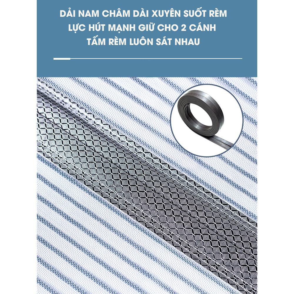 Rèm lưới chống muỗi nam châm cao cấp hút tự động rèm chống muỗi cửa sổ màn chống muỗi Pabaro