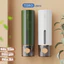 Hộp đựng sữa tắm dầu gội nước rửa tay TORO chất liệu ABS gắn treo tường tiện lợi tặng kèm miếng dán