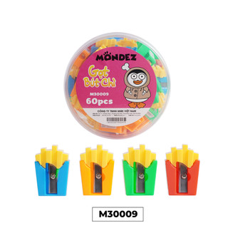Combo 3 chiếc gọt chì gỗ MONDEZ làm từ kim loại không gỉ thiết kế hình ngộ nghĩnh M30009