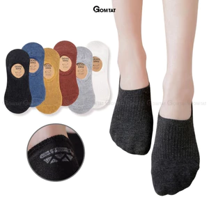 Tất vớ tàng hình nữ đi giày búp bê GOMTAT, chất liệu cotton cao cấp, mềm mại, thoáng khí êm chân - MIA-2006