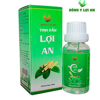Chai tinh dầu bôi Lợi An  thoa ngạt mũi, sổ mũi cho bé + quà