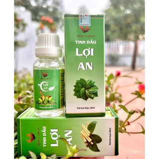 Chai tinh dầu bôi Lợi An  thoa ngạt mũi, sổ mũi cho bé + quà