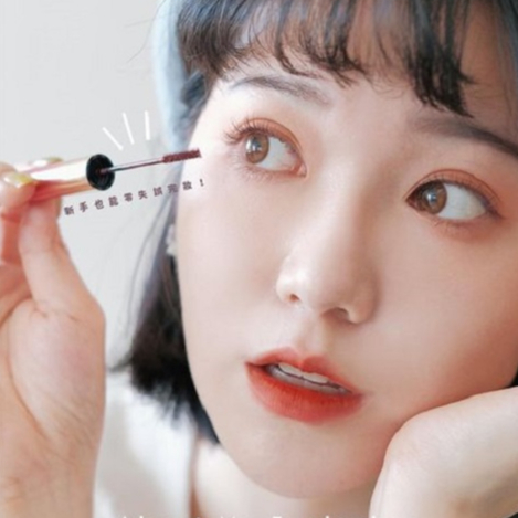 Mascara Kissme Heroine Make Không Trôi Giúp Chuốt Tơi Và Dày Rậm Làn Mi Mỏng (Màu Nâu)