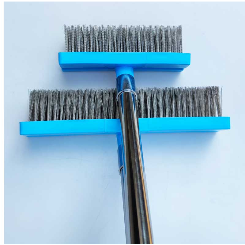 Chổi Sắt Chà Rêu Cán Dài 120cm Kích Thước 20cm 30cm Vệ Sinh Sân Vườn ...