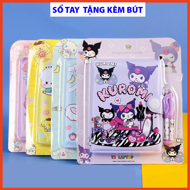 Sổ Note Mini Ghi Chép Bút Tặng Kèm Cute 50 Trang A7 Có Dòng, Sổ Nhật Ký ...