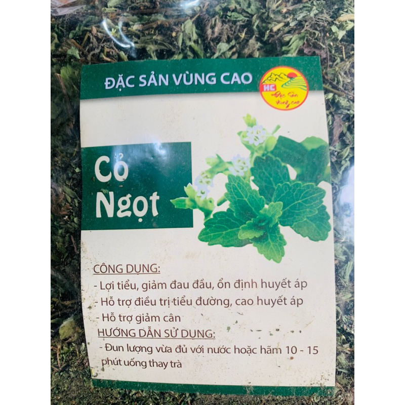 Cỏ ngọt sấy khô, tốt cho người tiểu đường, ổn định đường huyết, giảm cân, chống béo phì 1kg