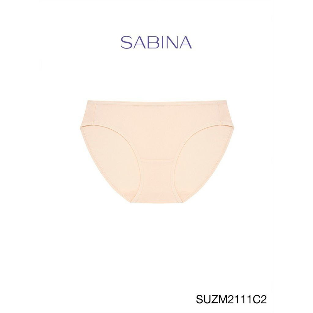 Ảnh Quần Lót Lưng Vừa Cạp Ngắn Màu Trơn Panty Zone By Sabina SUZM2111 3