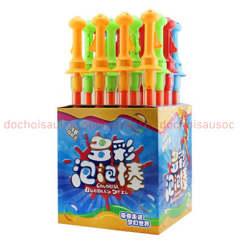 Que thổi bong bóng xà phòng cỡ lớn 46cm - siêu to khổng lồ