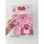 2 Bìa nút dọc đựng hồ sơ tài liệu Magic A4 hình gấu dâu hồng Lotso