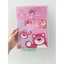 2 Bìa nút dọc đựng hồ sơ tài liệu Magic A4 hình gấu dâu hồng Lotso