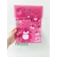 2 Bìa nút dọc đựng hồ sơ tài liệu Magic A4 hình gấu dâu hồng Lotso