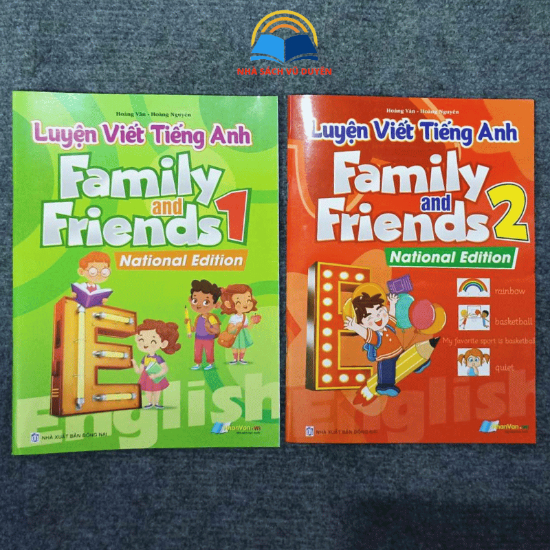Sách - Luyện Viết Tiếng Anh Family and Friends 1 2 | Shopee Việt Nam