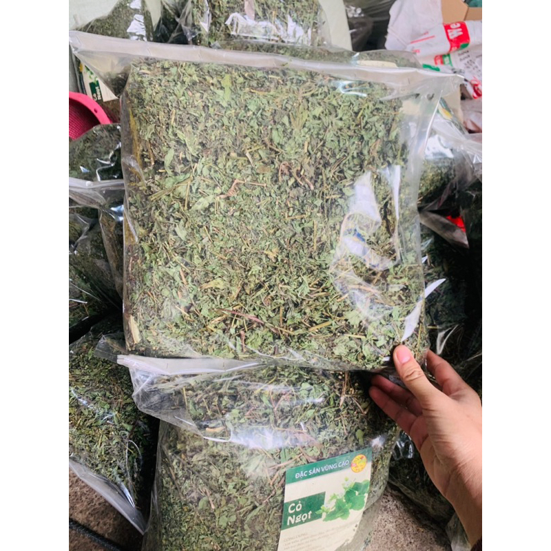 Cỏ ngọt sấy khô, tốt cho người tiểu đường, ổn định đường huyết, giảm cân, chống béo phì 1kg