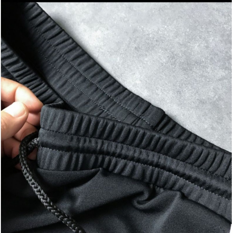 Quần thể thao UNISEX 2 sọc vải poly xịn co giãn cực tốt