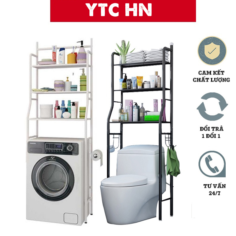 Kệ Nhà Vệ Sinh Nhập Khẩu Chất Liệu Thép Cao Cấp