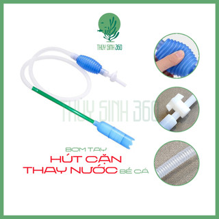 Dụng Cụ Hút Cặn Hồ Cá Đa Năng - Bơm Tay Thay Nước