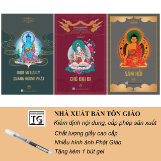 Bộ sổ chép kinh Thanh Tẩy: Sám Hối - Dược Sư - Chú Đại Bi