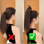 Hộp 6 dây cột tóc len co giãn cỡ lớn dày dặn thời trang phong cách hàn quốc