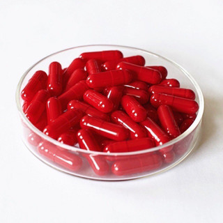 Viên Nang đỏ lớn Gelatin Hữu cơ chuẩn GM.P sử dụng cho cá lóc, cá rồng