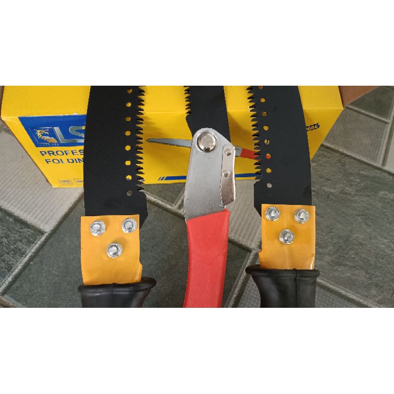 Bộ 2 Cưa Cắt Cành Nối Cao, tặng 1 cưa xếp Ls - SLS+ 3 bulon