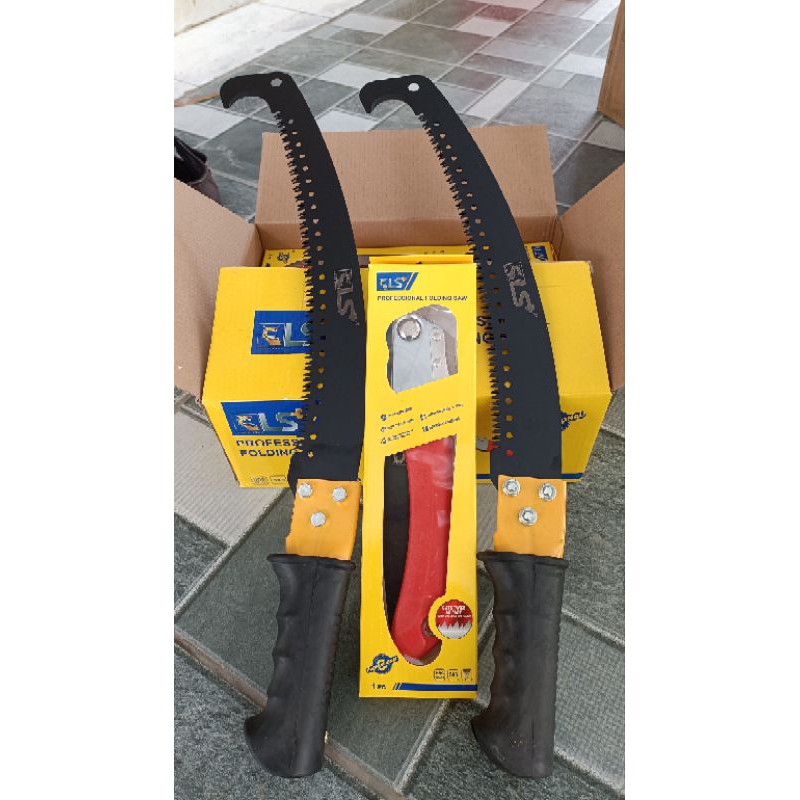 Bộ 2 Cưa Cắt Cành Nối Cao, tặng 1 cưa xếp Ls - SLS+ 3 bulon