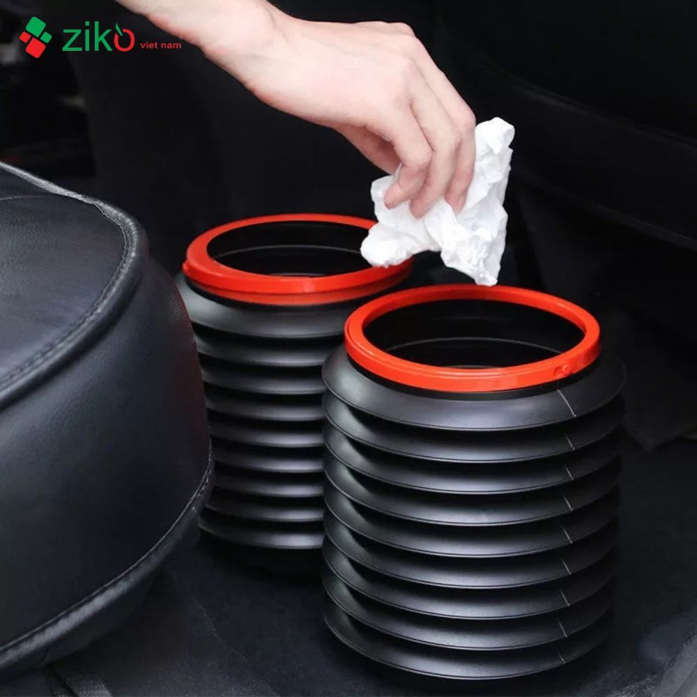 Thùng rác, xô rác gấp gọn sử dụng để trong ô tô tiện lợi | Shopee Việt Nam