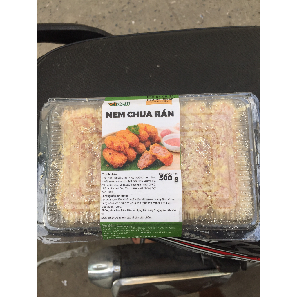 Nem Chua Rán Videli 500g 20c, 50k[Ship hỏa tốc HN[ | Shopee Việt Nam