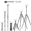 Chân máy ảnh Tripod K&F CONCEPT K254A3 Chất liệu hợp kim KF09.089V1