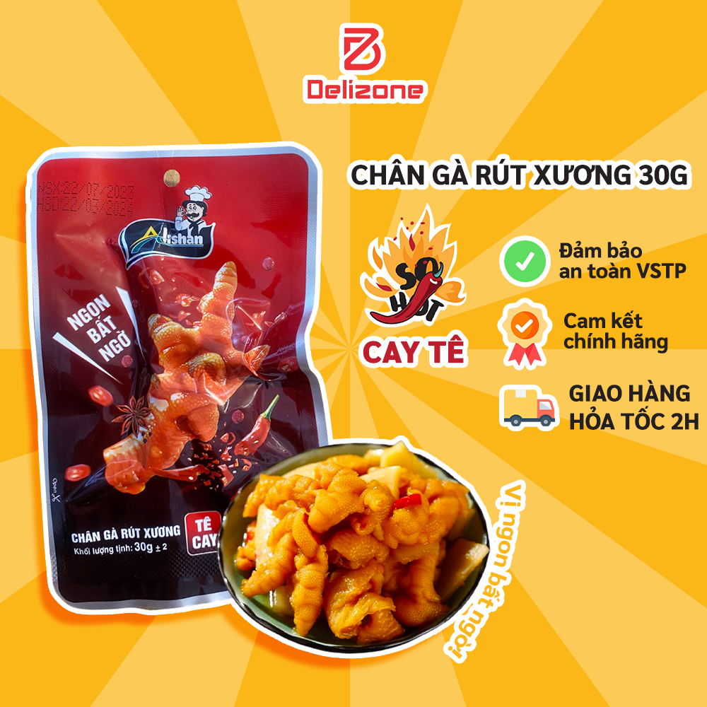 Chân Gà Rút Xương Cay: Món Ngon Không Thể Bỏ Qua